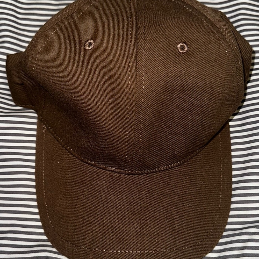 Rag & Bone Brown Harlow Baseball Cap